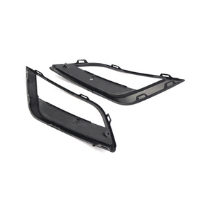 Seat Fog Light Bezels Black <b>ABS</b> Left And Right For 2013-2016 Ibiza Front Bumper Grille Covers - Product Image 2