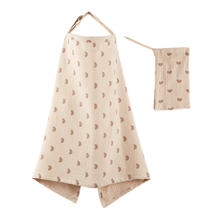 Cubierta de cochecito de asiento de coche multiusos, delantal de <span class=keywords><strong>lactancia</strong></span>, chal, muselina suave, cubierta de <span class=keywords><strong>lactancia</strong></span> para <span class=keywords><strong>lactancia</strong></span> de bebé y bombeo - Product Image 1