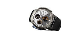 Montre connectée GPS DM56 2025 avec écran AMOLED de 1,43 pouce, étanche 5 ATM, bracelet en gel de silice, double SIM, BT5.3, autonomie de 5 à 10 jours