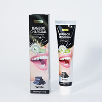 Dentifrice au charbon de bambou personnalisable de haute qualité, blanchiment naturel des dents activé par le charbon, pour la maison, vente en gros directe du fabricant