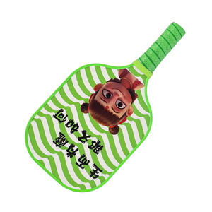 Raquette de pickleball en fibre de verre Nezha Cartoon, 40 trous, antidérapante, pour entraînement, pour adultes, forme standard - Product Image 5