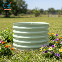 Kit de jardinière surélevée en métal, bac à plantes surélevé pour légumes, fleurs et herbes