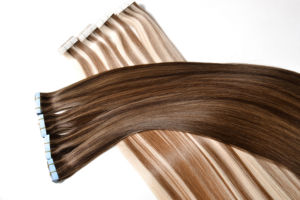 Extensions de cheveux naturels Remy vierges soyeux et lisses en gros avec trame russe double trame machine, longueur 12-26 pouces - Product Image 3