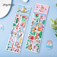 Joytop – Autocollants en résine en relief en forme de dôme, découpés sur mesure, étiquettes en résine pour loisirs créatifs pour enfants, feuille d'autocollants imperméables, autocollants personnalisés en gros