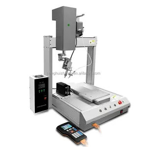 Mesin solder otomatis PCB, mesin solder timah 3 sumbu, komponen elektronik Smd, mesin pemasangan Led