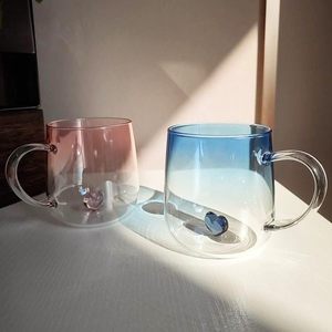 Unico regalo di <span class=keywords><strong>san</strong></span> <span class=keywords><strong>valentino</strong></span> <span class=keywords><strong>occhiali</strong></span> estetici per bere tazza da tè tazza di vetro tazze da caffè con cuore interno - Product Image 4