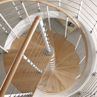 Escalier en colimaçon à forte capacité de roulement Prima Senior de qualité supérieure