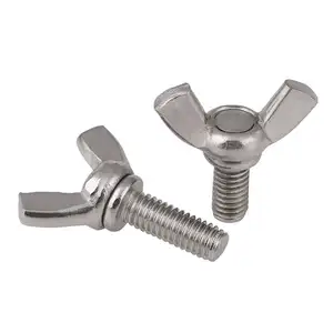 Butterfly A2-70 A4-70 4# 6# 8# 10# Stainless Steel 304 Butterfly Wing Bolt DIN315