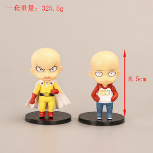 Personnage de dessin animé Figure modèle 8.5CM <span class=keywords><strong>Anime</strong></span> Figure jouet figurines à collectionner jouet Saitama Genos modèle poupées enfants cadeau - Product Image 2