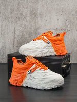 Chaussures décontractées blanches pour hommes Mech Dad, marque tendance, été 2026, populaires, respirantes, à semelle épaisse