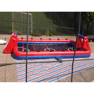 40 'x 25' bambini N adulti grande campo di calcio gonfiabile per il calcio al coperto divertimento interattivo dalla fabbrica di Inflatables Sino - Product Image 2
