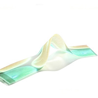 Film LED adhésif flexible GPXP haute transparence P6 personnalisable, idéal pour les murs-rideaux en verre commerciaux