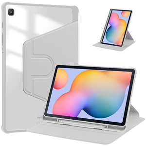 <span class=keywords><strong>360</strong></span> máy tính bảng xoay Acrylic rõ ràng trường hợp Đối với <span class=keywords><strong>Samsung</strong></span> A11 A9 cộng với S9 FE 11 A8 <span class=keywords><strong>A7</strong></span> T500 s6lite p620 10.4 lật Vỏ bảo vệ Bìa - Product Image 1