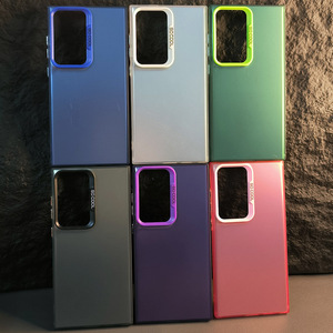 Thời trang Gradient màu IMD Matte TPU PC trường hợp điện thoại cho <span class=keywords><strong>Samsung</strong></span> S25 S24 S23 S22 S21 S20 siêu cộng với A51 A52 A72 A73 A71 A23 A22 - Product Image 1