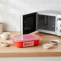 Bol à salade empilable avec rebord, personnalisé, imprimé, de qualité alimentaire, écologique, résistant aux fuites, avec revêtement en PP durable