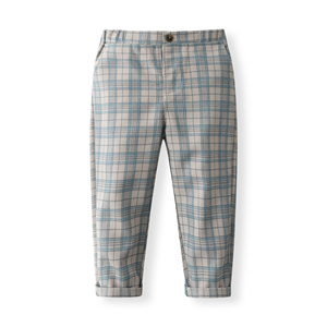 Catpapa - Conjunto de 4 Piezas <span class=keywords><strong>para</strong></span> Niños, Estilo Caballero, Chaleco a Cuadros, Corbata de Lazo, Camisa, Pantalones a Cuadros, Traje de Boda - Product Image 5
