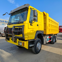 Truk Dump SINOTRUK HOWO Bekas 6X4 Euro 3 10 Ban Beban Berat 30T Truk Dump HOWO 6X4 Harga Pabrik Bagus