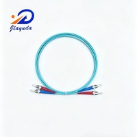 Cordon de brassage fibre optique Elite multimode OM3 OM4 Duplex 2 fibres, sélectionnable LC SC ST FC, qualité réseau télécom
