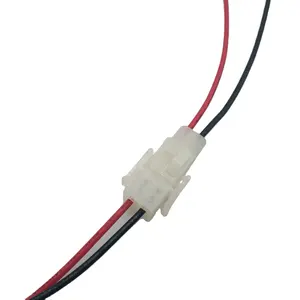 定制Molex 2针4.2毫米间距电线电缆14-24针线对线连接器公母插头电缆