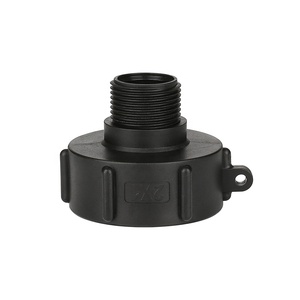 Adaptateur IBC S60x6 vers 1/2 3/4 1 2 BSP, raccord réducteur robuste en polypropylène pour connexion durable de réservoir de 1000 L - Product Image 1
