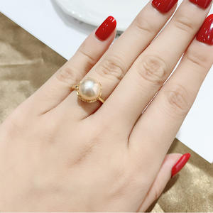 ขาตั้งแหวนเงินแท้ S925 สำหรับลูกปัดขนาด 10-13 มม. อุปกรณ์ DIY สำหรับทำเครื่องประดับมุก ขาตั้งเครื่องประดับแฟชั่น ขนาด 25 มม. ตัวเว้นระยะ 10452 อุปกรณ์ทำเครื่องประดับ - Product Image 2