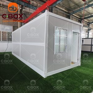 Cbox Ready Made 15 Minutos Instalación 20 pies Habitación temporal prefabricada Casa contenedor plegable - Product Image 3