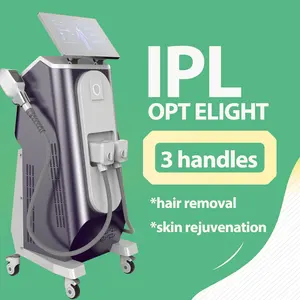 आईपी लाइट लेजर बालों को हटाने सौंदर्य मशीन 3 में 1 ipl त्वचा कायाकल्प एपिलेटर तीव्र स्पंदित प्रकाश