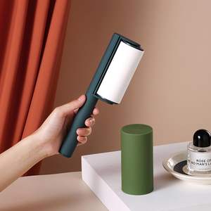 Rouleau anti-peluches amovible pour vêtements avec boucle étui anti-poussière pour poils d'animaux vêtements tapis tousle - Product Image 3