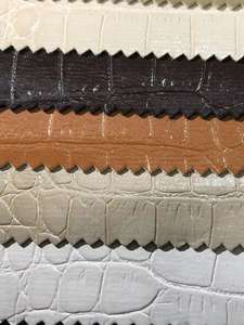 अनुकूलित गर्म बिक्री कृत्रिम चमड़े के मगरमच्छ पैटर्न फाइबर पु सामग्री कपड़े परिधान के लिए सिंथेटिक चमड़े - Product Image 6