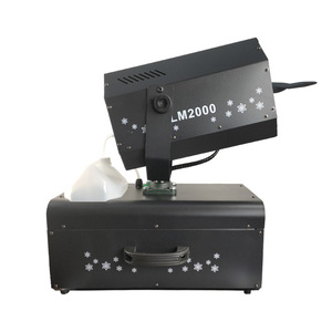 Máquina de Nieve Oscilante Limin de 2000W con Control Remoto para Escenarios, Bodas y Navidad - Product Image 3