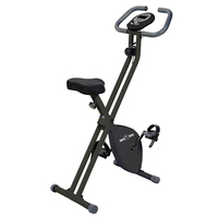BESTGYM ODM/OEM Bicicleta de Ejercicio Plegable para Terapia Física, 15 kg, Ahorro de Espacio, Marco de Acero Portátil, 8 Niveles de Resistencia