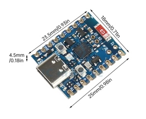 TYPE-C panas ESP32-H2 papan pengembangan microkontroler pemrograman pembelajaran papan inti ESP32-H2 papan ekspansi - Product Image 6