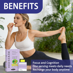 Tiras Orales Multivitamínicas de Disolución Rápida a Base de Vegetales, Veganas, Sin Gluten, Favorecen la Función Digestiva, Personalizadas para Adultos, OEM/ODM - Product Image 4