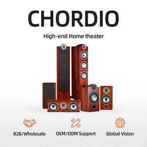 Sistema de Altavoces Pasivos de Lujo con Revestimiento de Chapa, Altavoces de Suelo y de Estantería con Sonido Envolvente para el Hogar Completo - Product Image 1