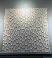 Revêtement mural en pierre PU, panneau de revêtement en pierre artificielle flexible à texture de pierre naturelle, grande dalle, pour villa moderne