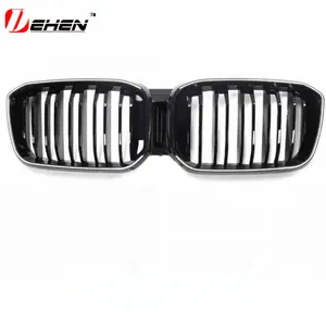 LED Light Grille For 2022 2023 2024 BMW New X3 X4 Series G01 G02 Kidney Grille Front X3M X4M Diamond Grill Grid M Sport
