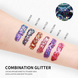 Mayorista Maquillaje Camaleón Glitter Gel Cara Cabello Nail Eye Body Art Liquid Glitter Gel - Product Image 5