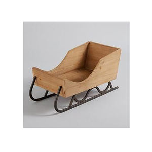 Traîneau en bois de Noël - Product Image 1