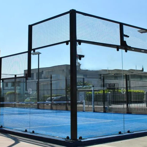<span class=keywords><strong>Prix</strong></span> usine Paddle Court À La Fois Intérieur Extérieur 10x20M Taille 12MM Verre Trempé Padel Court - Product Image 1