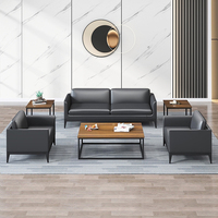 Ensemble de canapés de réception modulaires extensibles SF-18 en cuir PU, fabriqués en Chine, pour la maison, le bureau, l'hôtel et l'école