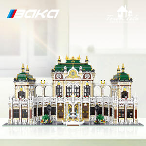 Baka Luxury Palace 33221, modèle de construction en plastique, architecture DIY, jouet miniature, cadeau avec plus de 800 blocs pour adolescents et adultes - Product Image 2