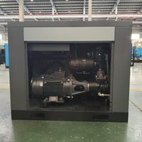 Compresseur d'air industriel robuste à vis de couplage, moteur 4KW/5KW/7KW/11KW, 220V/380V AC/DC, 500 litres