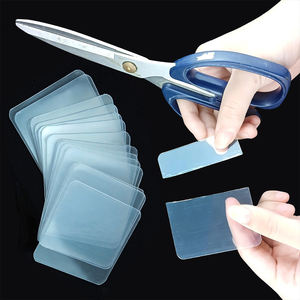 Bantalan pegangan <span class=keywords><strong>Gel</strong></span> Nano transparan, dapat dilepas Multi fungsi Anti Slip kait dinding lengket untuk karpet kerajinan DIY - Product Image 2