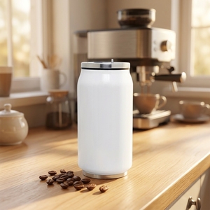 280ml DIY Sublimation Cola Can Bouteille d'eau Gobelet en acier inoxydable à double paroi - Product Image 1