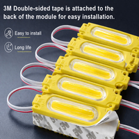 24V DC COB LED-Lichtmodule IP65 Zertifiziert Staubdicht Wasserdicht Mehrfarbig Ra90 für Außenbereich Dimmbar 2-Jahres-Garantie Rosa 2W 2400
