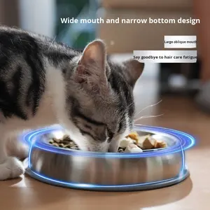 Ciotola per alimentazione lenta in acciaio inossidabile 304 ecologica con Design Anti-soffocamento per cani e gatti per un uso <span class=keywords><strong>sano</strong></span> - Product Image 3