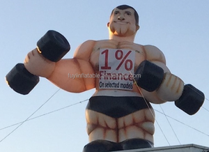 <strong>Giant</strong> Gym Muscleman Inflatable <strong>Bodybuilder</strong> in Advertising Inflatable Inflatable Muscle Man Muscle Man Advertising - Product Image 2