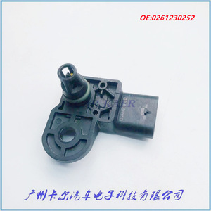เซ็นเซอร์วัดแรงดันอากาศเข้า 0261230252 แบบเกลียวติดตั้ง ชนิดเกจวัดแบบ Piezoresistive ช่วงมาตรฐาน - Product Image 3
