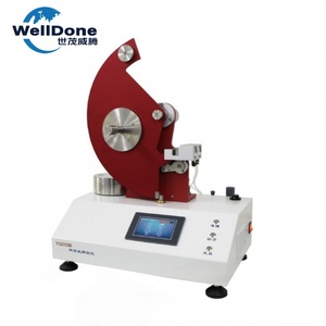 Probador de desgarro de péndulo <span class=keywords><strong>digital</strong></span> WellDone para no tejidos y pañales | ASTM D1424/GB 3917,1 | 0.1% de precisión - Product Image 1