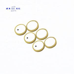 Transducteur piézoélectrique personnalisé en gros, feuille céramique piézoélectrique, <span class=keywords><strong>sonde</strong></span> à ultrasons PZT, cristal piézoélectrique 15x2mm 1000kHz - Product Image 1